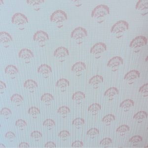 Serena and Lily Pink Crib Sheet